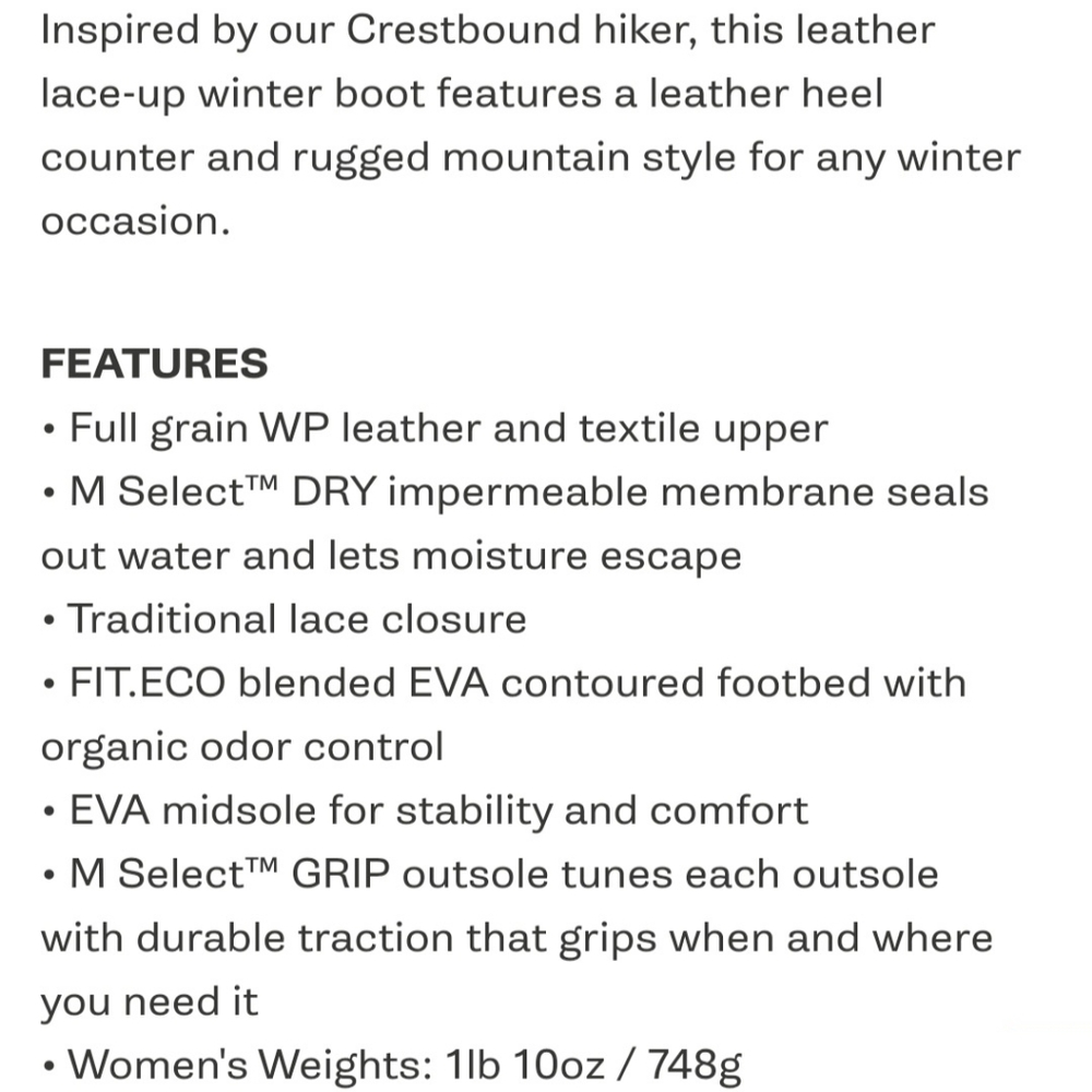 Merrell Eventyr Bluff Hiking Boots - Picture 10 of 10
